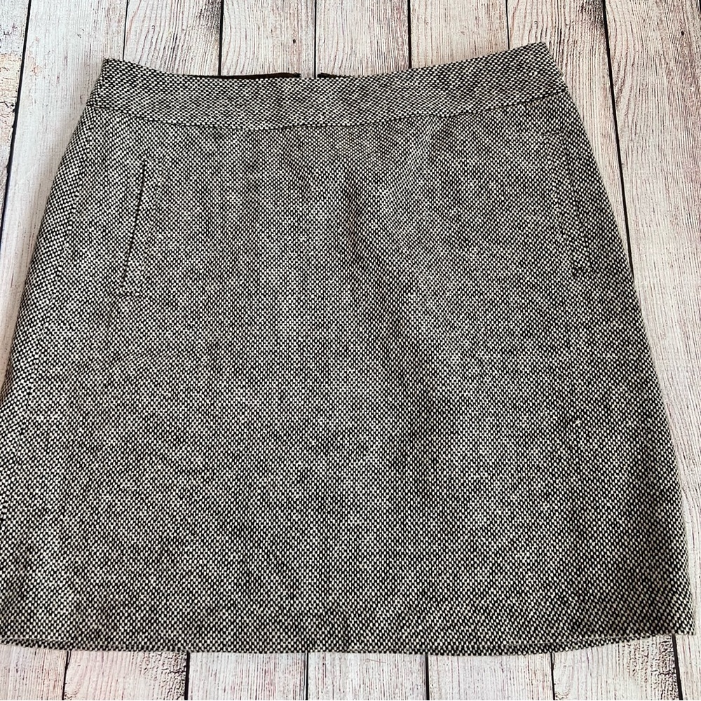 Banana Republic Wool Blend Lined Skirt 8